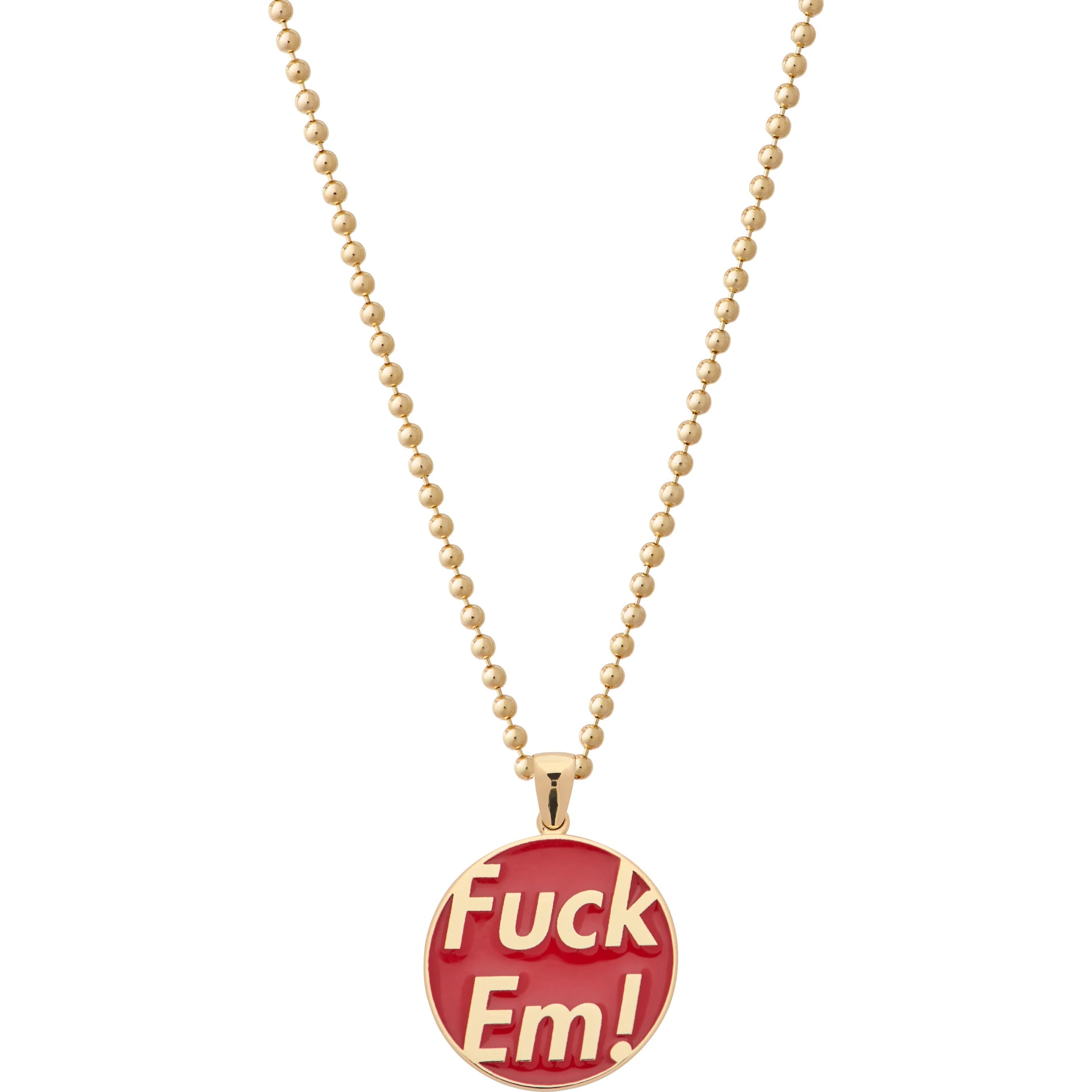 Supreme®/Jacob&Co Fuck Em Pendant view 2